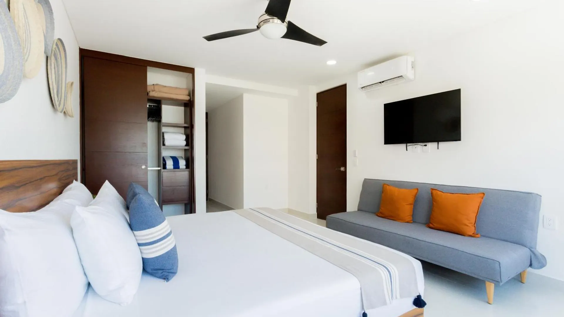 Departamento En Zona Hotelera Con Acceso A Alberca En Rooftop Cancun 0*,